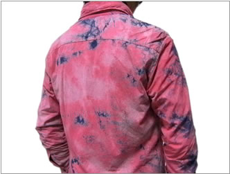 ヤスユキイシイ121608ムラ染めレザーシャツ