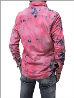 ヤスユキイシイ121608ムラ染めレザーシャツ