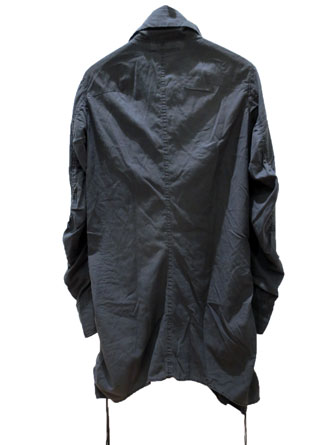 141301テンセル　ロングシャツ