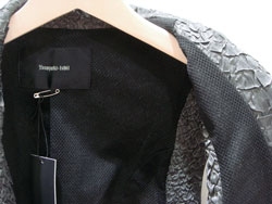 ヤスユキイシイ161408ブラックパイソン柄ベスト