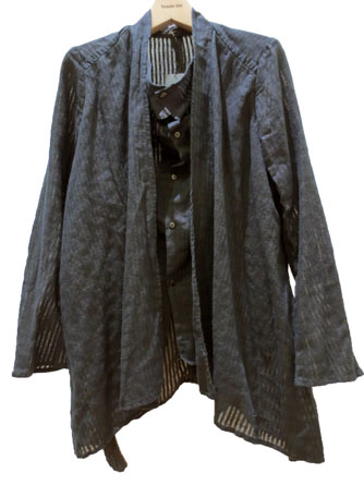 ヤスユキイシイ171504マント風シャツ