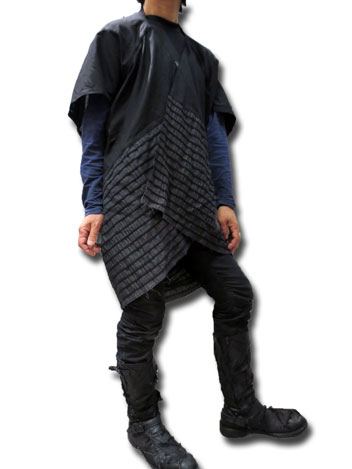 ヤスユキイシイ171507切替　ドレープ　カーデ