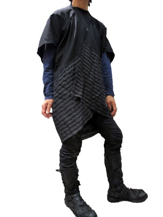 ヤスユキイシイ171507切替　ドレープ　カーデ