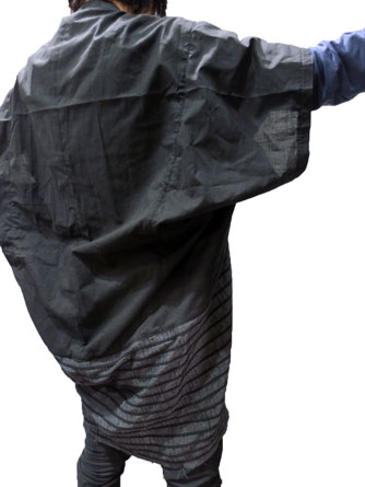 ヤスユキイシイ171507切替　ドレープ　カーデ