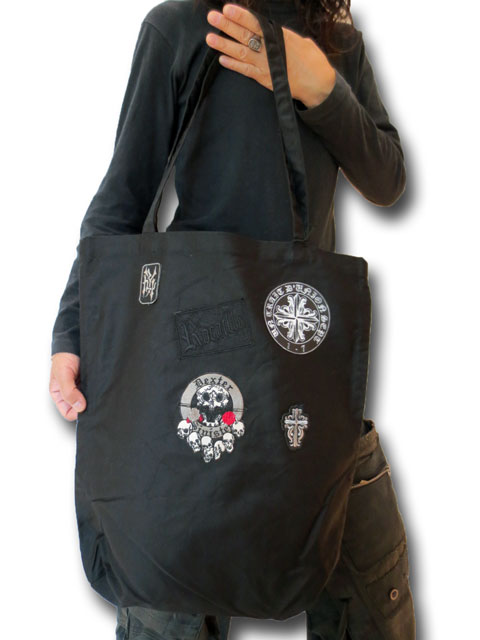 ヤスユキイシイ175002ワッペントートバッグ