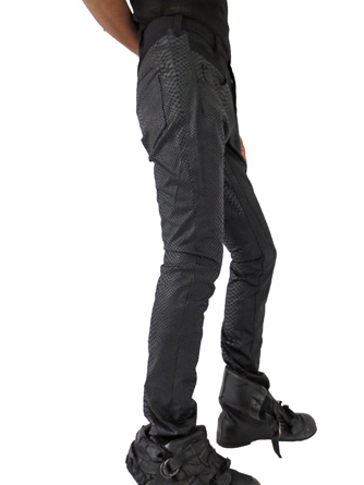 ヤスユキイシイ182205スネークスリムパンツ