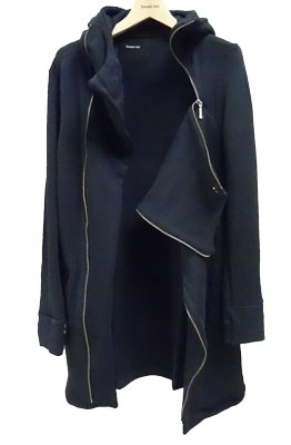 ヤスユキイシイ203901首元立体感 ボリューム大！ロングフードコート