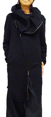 ヤスユキイシイ213907【TOPGEAR別注品】ロングパーカー