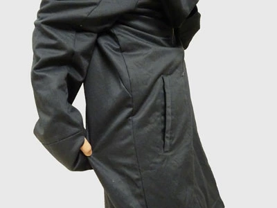 ヤスユキイシイ223503ビッグフード ベスト付き ビッグパーカー