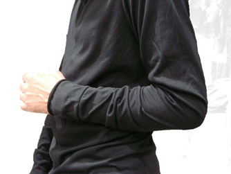 yasuyukiishii154908blkロングTシャツ